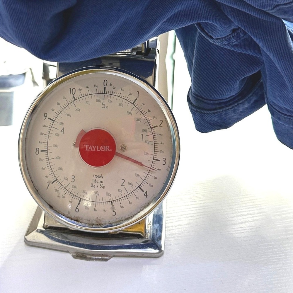 Vintage Levi's Blanket‎ Lined Denim Jacket Cobalt Blue Overdye 90s L Steetwear - Picture 8 of 8